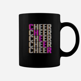 Cheer Pattern Cheerleader Cheer Mom Coffee Mug - Thegiftio