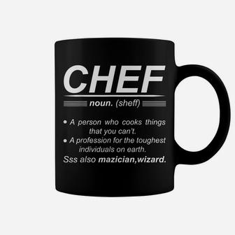 Chef Funny Noun Definition Coffee Mug | Crazezy