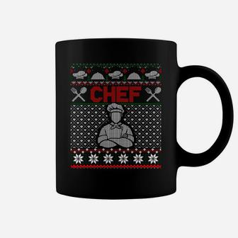 Chef Lover Christmas Ugly Xmas Sweater Sweatshirt Coffee Mug | Crazezy UK