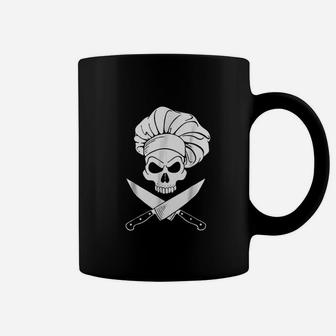 Chef Skull And Crossbones Coffee Mug - Thegiftio UK
