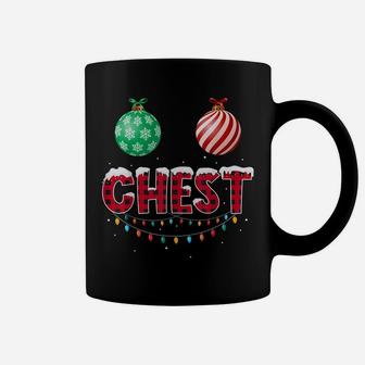 Chest Nuts Christmas Shirt Funny Matching Couple Chestnuts Coffee Mug | Crazezy CA