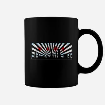 Chicago Flag Skyline Know About Chicago Coffee Mug - Thegiftio UK