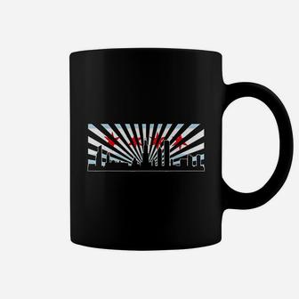 Chicago Flag Skyline | Know About Chicago Coffee Mug - Thegiftio UK
