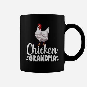 Chicken Grandma Funny Country Farm Animal Gifts Coffee Mug | Crazezy