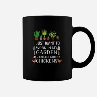 Chicken Lover Funny Gardening Coffee Mug | Crazezy CA