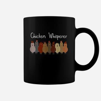 Chicken Whisperer Farmer Mama Kid Animal Backyard Bird Flock Coffee Mug | Crazezy
