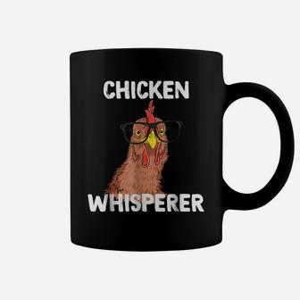 Chicken Whisperer T Shirt Funny Chicken Lover Farm Life Tee Coffee Mug | Crazezy