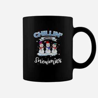 Chillin' With My Snowmies Coffee Mug | Crazezy