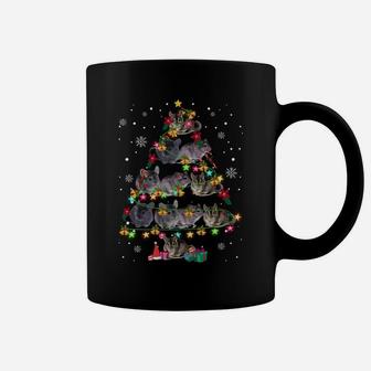 Chinchilla Christmas Tree Funny Rodents Lover Xmas Gifts Sweatshirt Coffee Mug | Crazezy UK