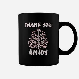 Chinese Food Take Out Thank You Enjoy Coffee Mug - Thegiftio