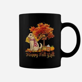 Chinook Dog Happy Fall Y'all Thanksgiving Day To Me Dad Mom Coffee Mug | Crazezy CA