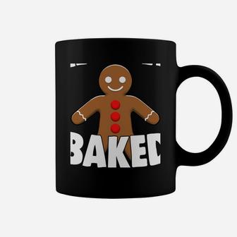 Chirstmas Holiday Let's Get Baked Gingerbread Xmas Gift Sweatshirt Coffee Mug | Crazezy