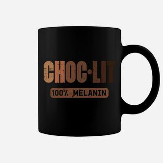 Choc Lit Melanin Black Pride History Bhm African Men Women Coffee Mug | Crazezy