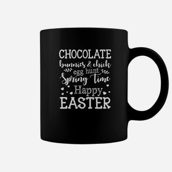 Chocolate Bunnies Chick Egg Hunt Spring Time Happy Easter Coffee Mug - Thegiftio