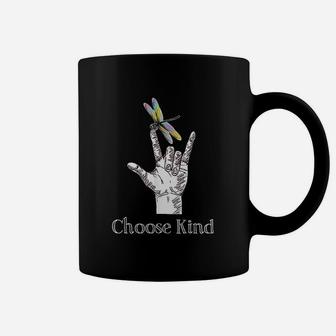 Choose Kind Dragonfly Coffee Mug | Crazezy