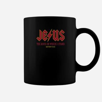 Christian Jesus Rock Band Matthew 724 Coffee Mug - Thegiftio UK