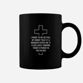 Christian Mosquito Joke Funny Jesus Christ Coffee Mug - Thegiftio UK