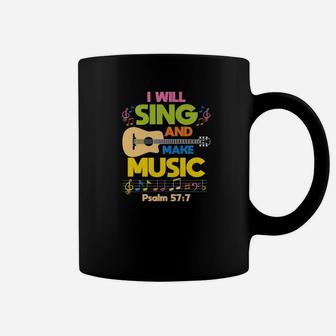 Christian Music Church Singer Guitar Jesus Rock Band Coffee Mug - Thegiftio UK
