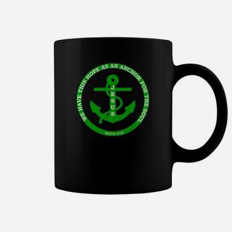Christian Religious We Have This Hope Anchor Jesus Coffee Mug - Thegiftio UK