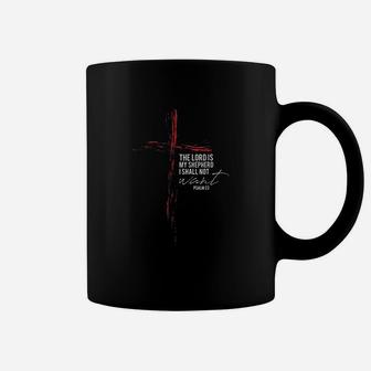 Christian Verse Religious Scripture Cross Coffee Mug | Crazezy