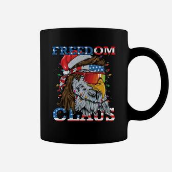 Christmas Bald Eagle Mullet Usa Patriotic Christmas Eagle Coffee Mug | Crazezy
