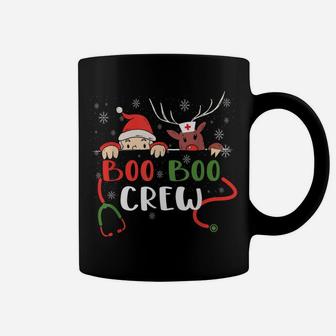 Christmas Boo Boo Crew Funny Xmas Nursing Reindeer Nurse Coffee Mug | Crazezy
