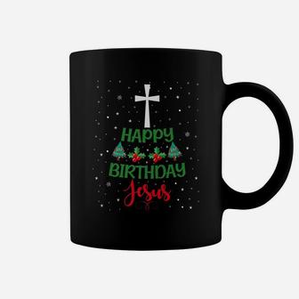Christmas Day Outfit Happy Birthday Jesus Holiday Gifts Coffee Mug | Crazezy