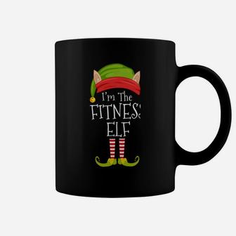 Christmas Family Matching Costume I'm The Fitness Elf Xmas Sweatshirt Coffee Mug | Crazezy CA