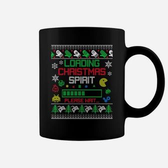Christmas Gaming - Loading Christmas Spirit For Gamer Ugly Sweatshirt Coffee Mug | Crazezy CA