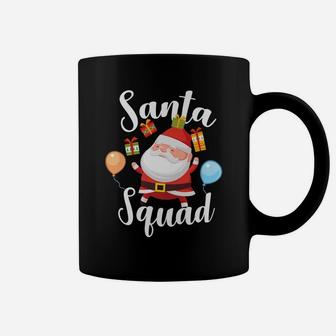 Christmas Matching Tees For Family Xmas Funny Santa Squad Coffee Mug | Crazezy DE