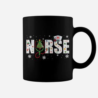 Christmas Nurse Holiday Clothing Gift Cool Christmas Nursing Coffee Mug | Crazezy AU