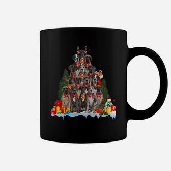 Christmas Pajama Great Dane Xmas Tree Gifts Dog Dad Mom Sweatshirt Coffee Mug | Crazezy AU