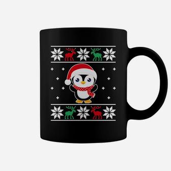 Christmas Penguin Funny Classic Ugly Sweater Girl Boy Kids Sweatshirt Coffee Mug | Crazezy AU