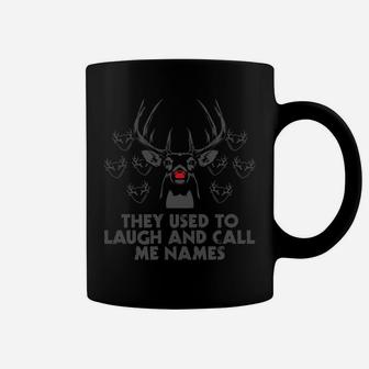 Christmas Red Nosed Reindeer Rudolf Design Sweatshirt Coffee Mug | Crazezy DE