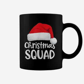 Christmas Squad Shirt Funny Santa Hat Family Matching Pajama Coffee Mug | Crazezy UK