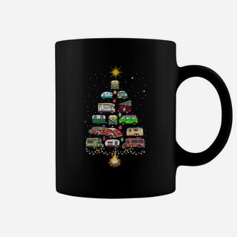 Christmas Tree Camper Vehicles Camping Rving Trailers Gift Coffee Mug | Crazezy