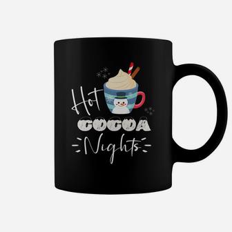 Christmas Winter Hot Cocoa Nights Cozy Top Coffee Mug | Crazezy