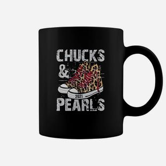Chucks And Pearls 2021 Leopard Pattern Coffee Mug - Thegiftio UK