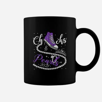 Chucks And Pearls Coffee Mug | Crazezy AU