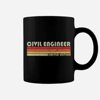 Civil Engineer Funny Job Title Profession Birthday Worker Coffee Mug | Crazezy CA