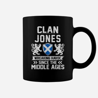 Clan Jones Scottish Family Scotland Mothers Day Fathers Coffee Mug | Crazezy AU