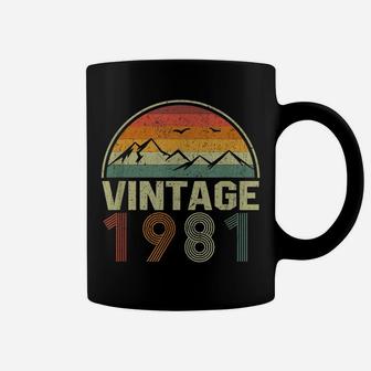 Classic 39Th Birthday Gift Idea Vintage 1981 Coffee Mug | Crazezy
