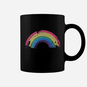 Classic Grunge Rainbow Coffee Mug | Crazezy AU