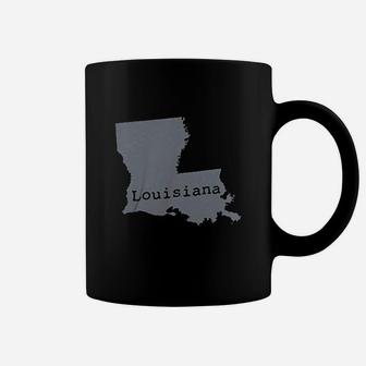 Classic Teaze Louisiana State Map Coffee Mug - Thegiftio UK