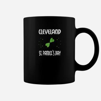 Cleveland St Patricks Day Ohio Saint Paddys Irish Coffee Mug - Monsterry AU