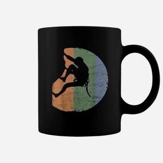 Climbing Vintage Climber Coffee Mug | Crazezy