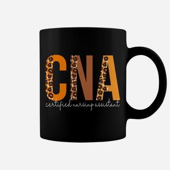Cna Certified Nursing Assistant Leopard Fall Autumn Lovers Sweatshirt Coffee Mug | Crazezy AU