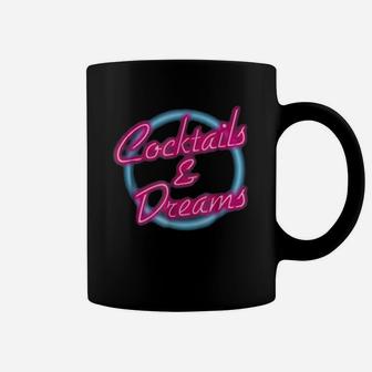 Cocktails And Dreams Neon Coffee Mug | Crazezy DE