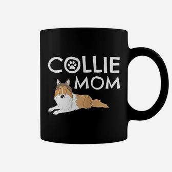 Collie Mom Cute Dog Puppy Pet Animal Lover Coffee Mug | Crazezy