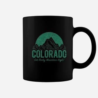 Colorado Get Rocky Mountain High Coffee Mug - Thegiftio